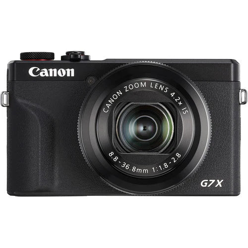 Canon PowerShot G7 X Mark III Digital Camera – Black | 20.1MP 4K Vlogging Camera with Wi-Fi & Bluetooth