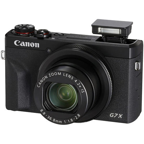 Canon PowerShot G7 X Mark III Digital Camera – Black | 20.1MP 4K Vlogging Camera